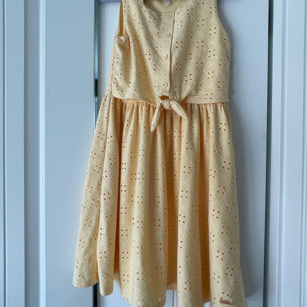 Tahari Charming Yellow Kids Dress